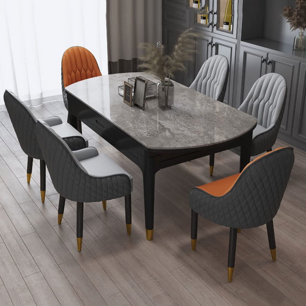 Amazon｜マイクロファイバーレザーキッチンダイニングチェア4点セット